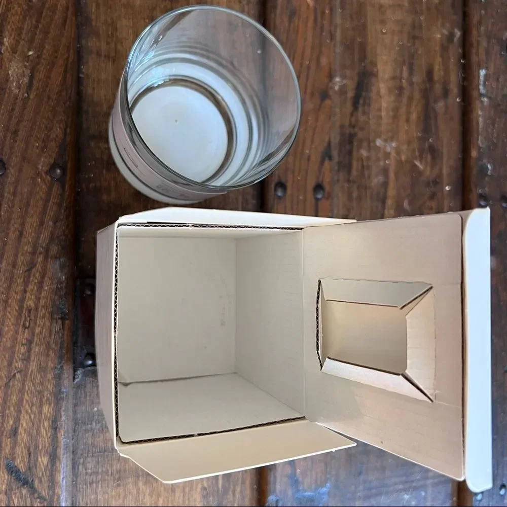 4/$20 Ranger Station empty candle jar cocktail glass